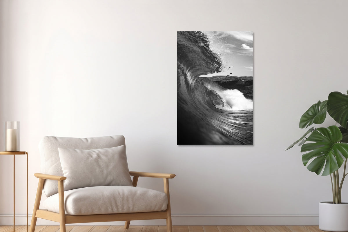 All At Once — Metal metal print