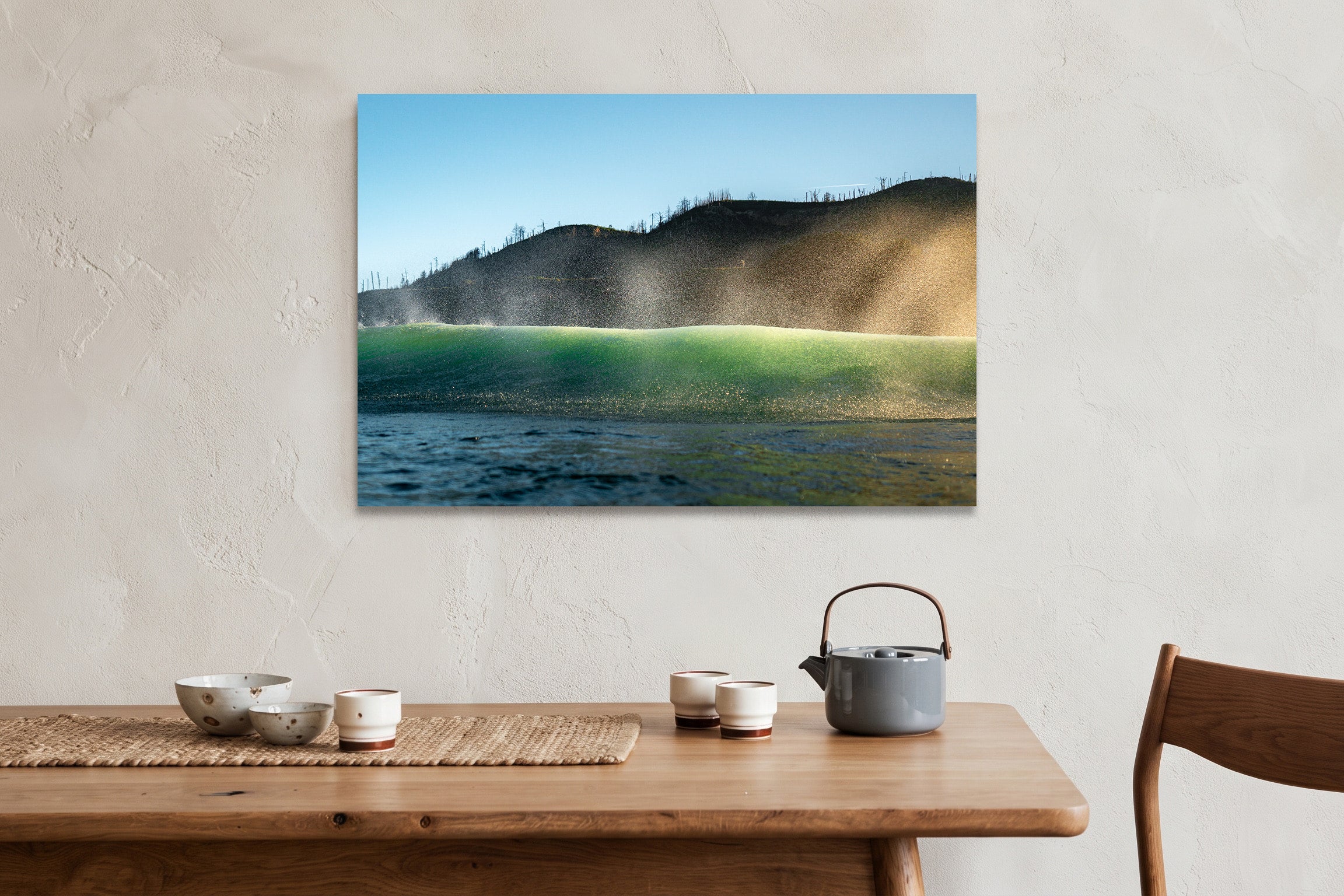 Awaken metal print