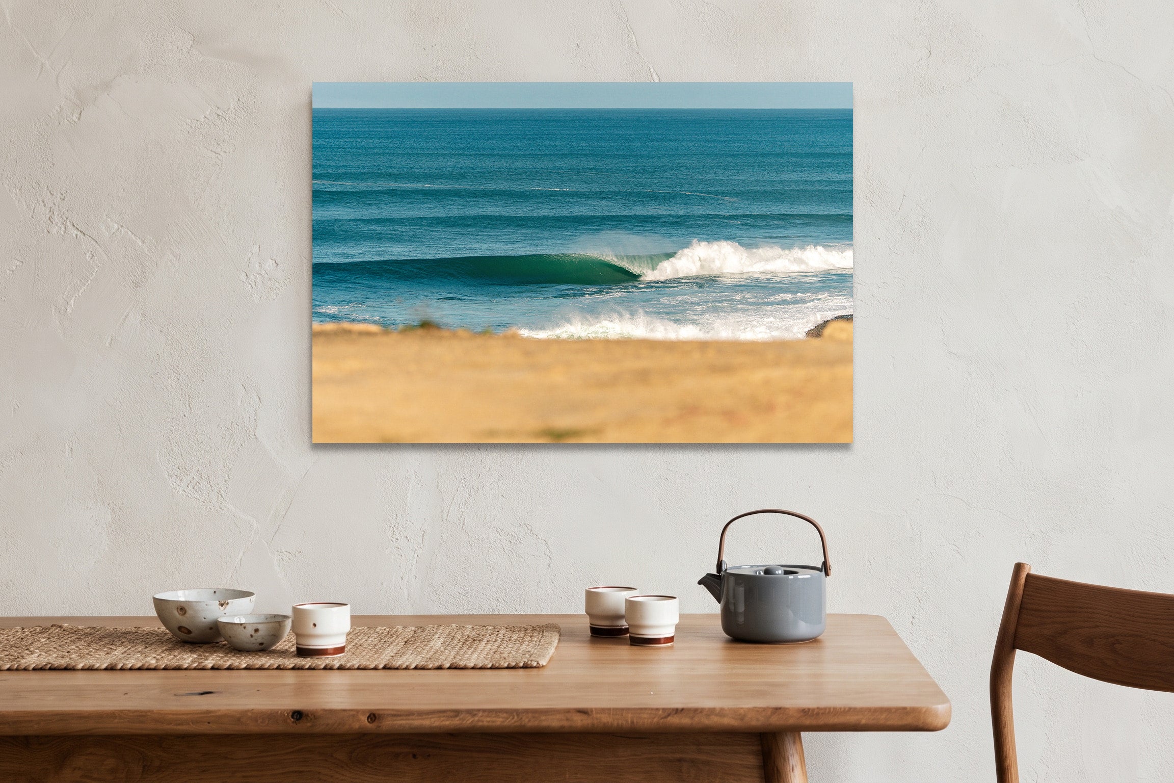 Cave metal print