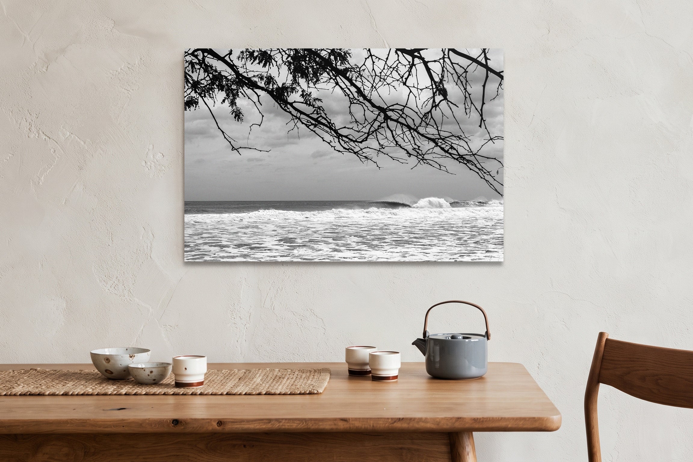 Introvert metal print