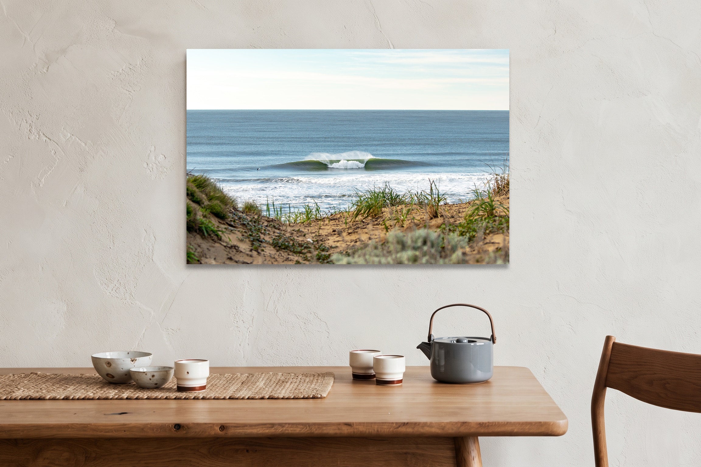 Lone Wolf metal print