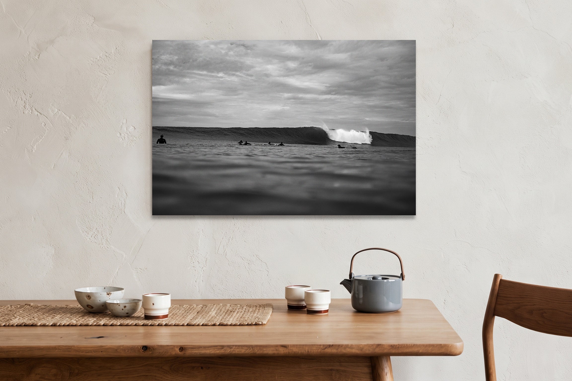 Mind Surf metal print