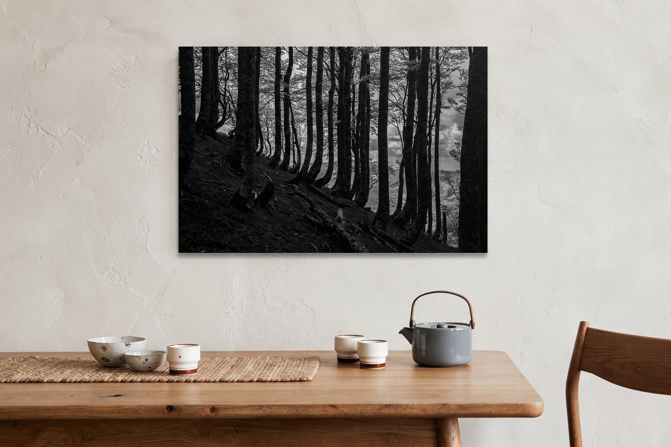 Natures Barcode metal print