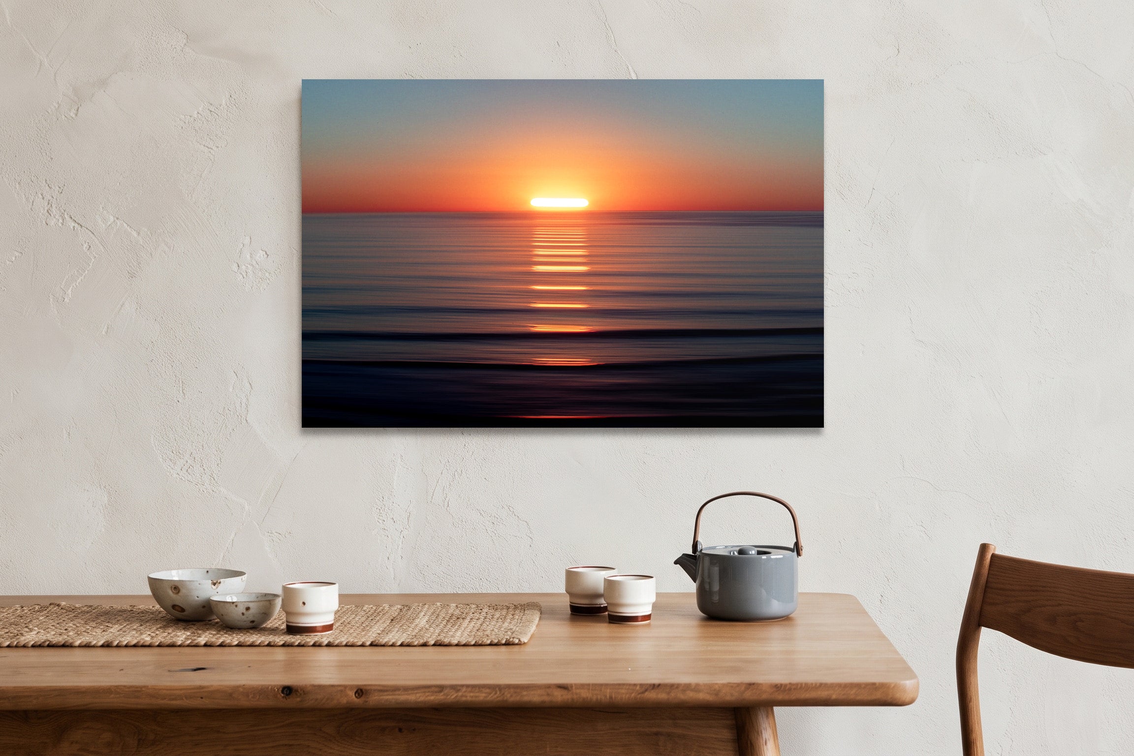 Parallel metal print