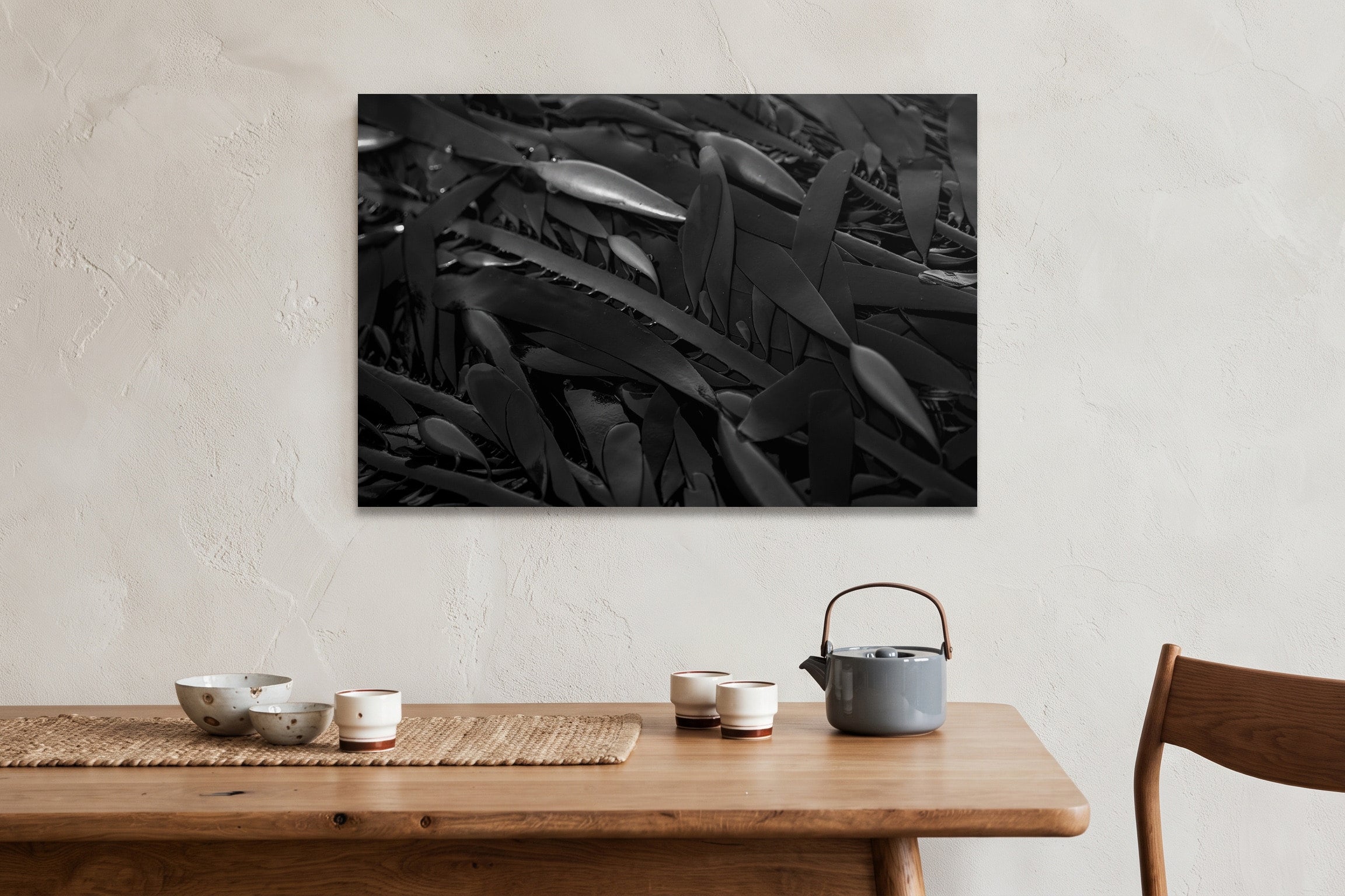 Slippery When Wet metal print