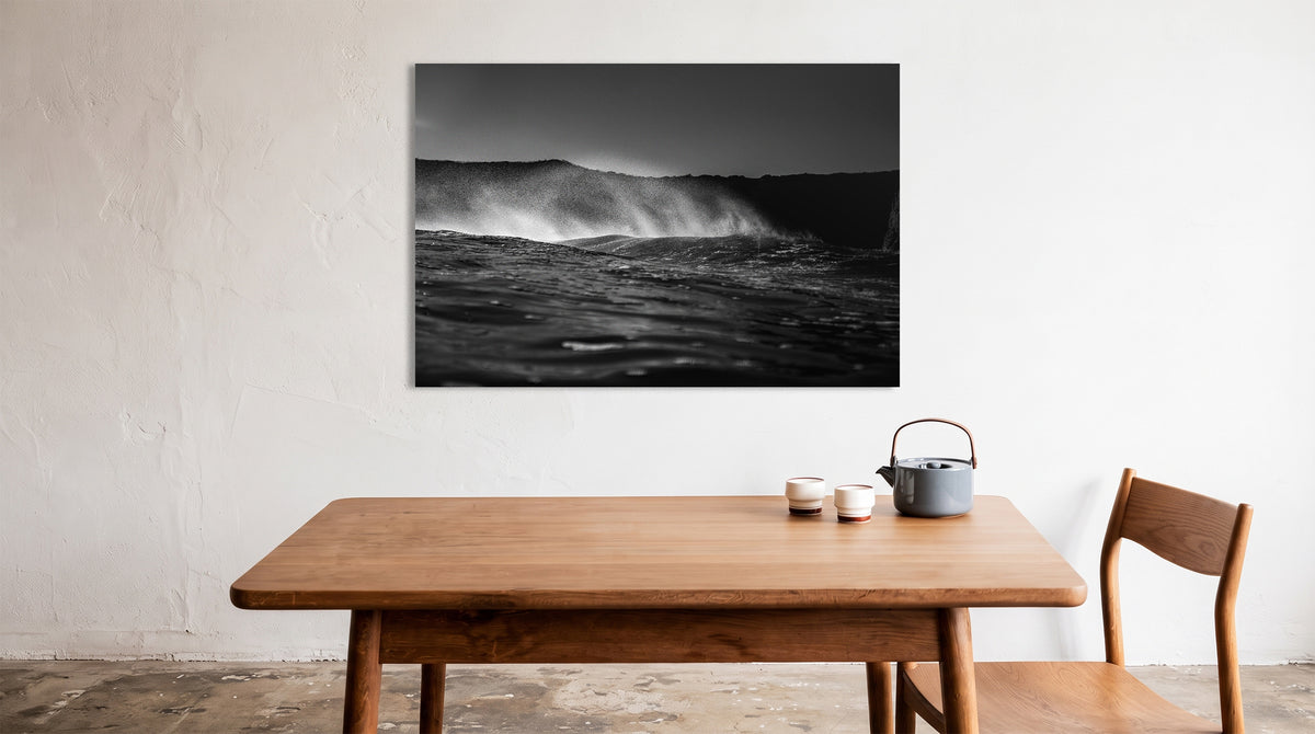Splash Zone metal print