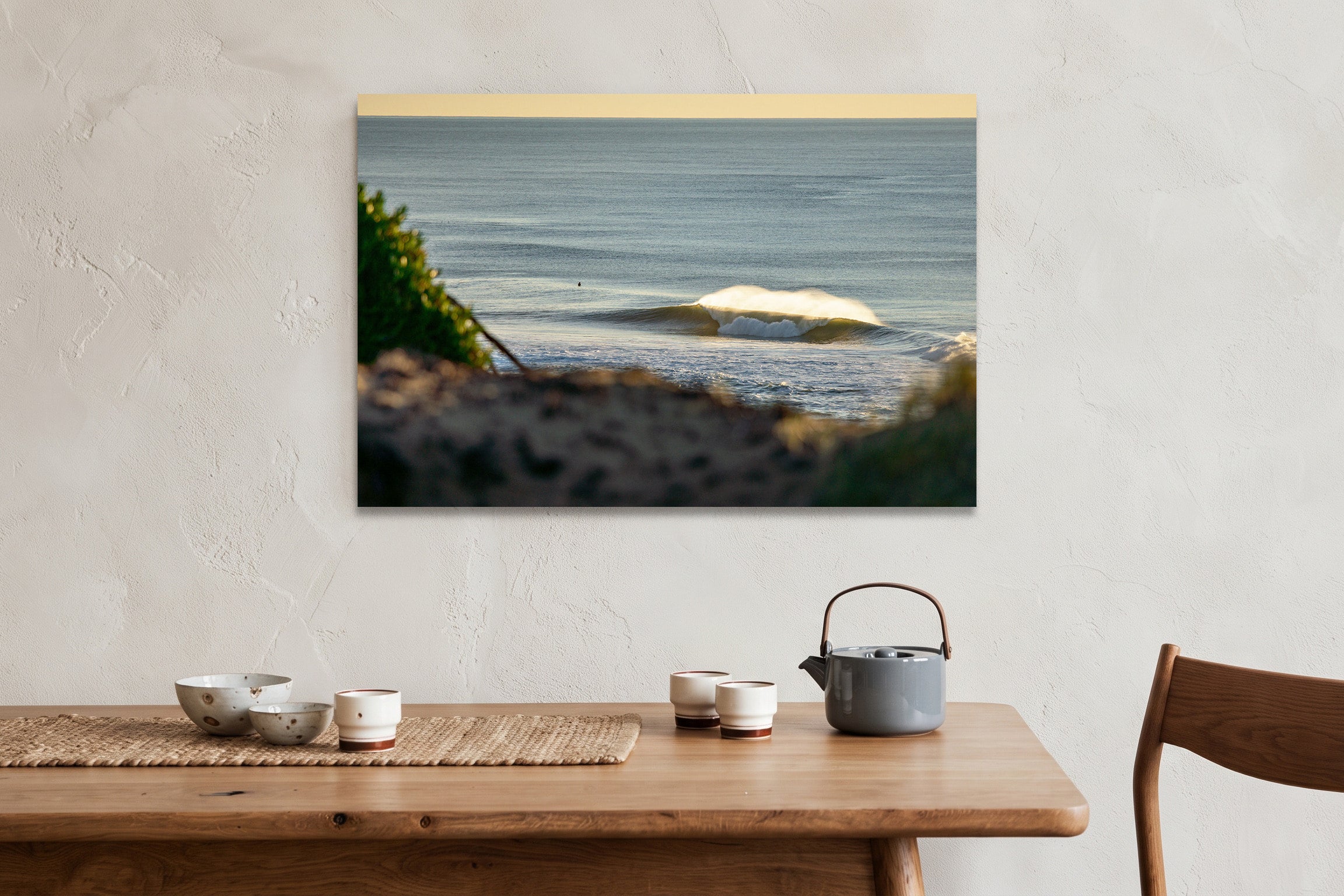 The Arena metal print