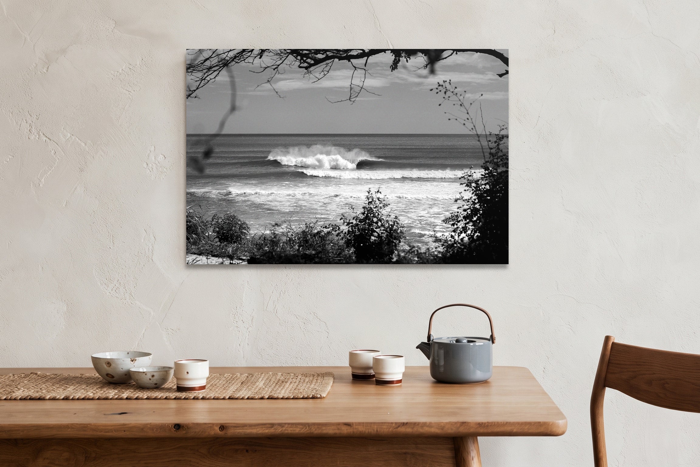 The Outer Reef metal print