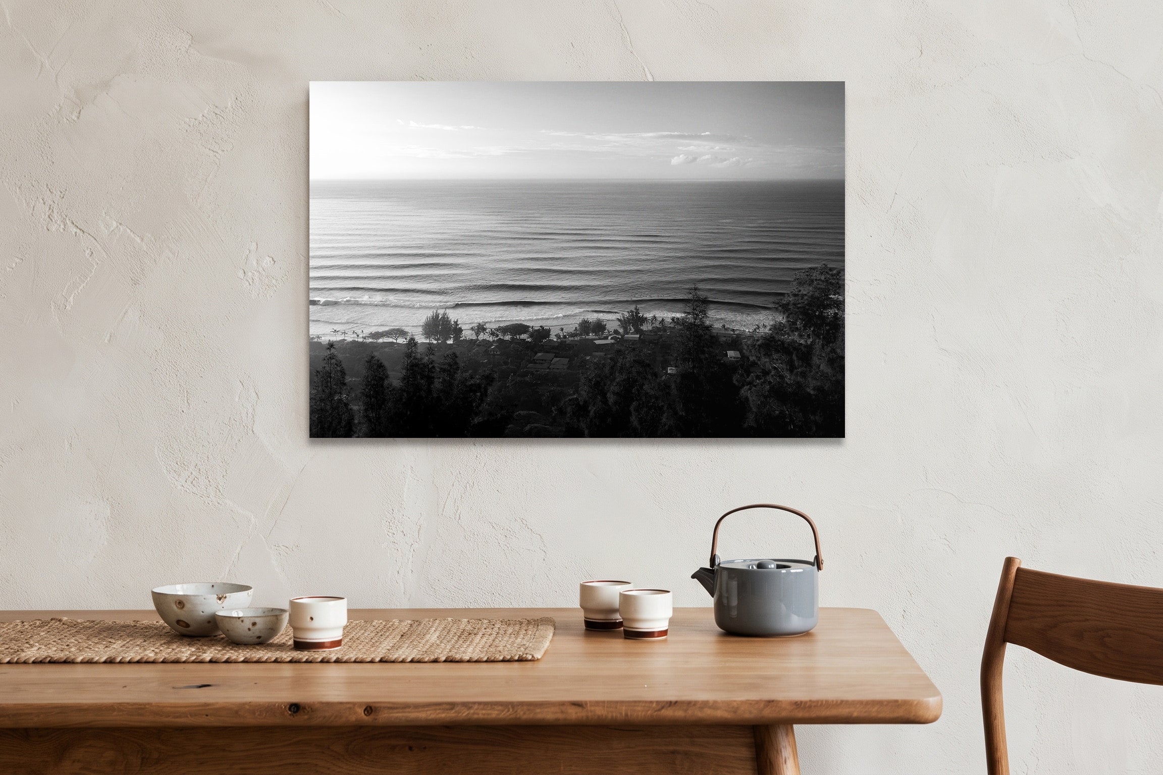 Theres Always Another Wave metal print