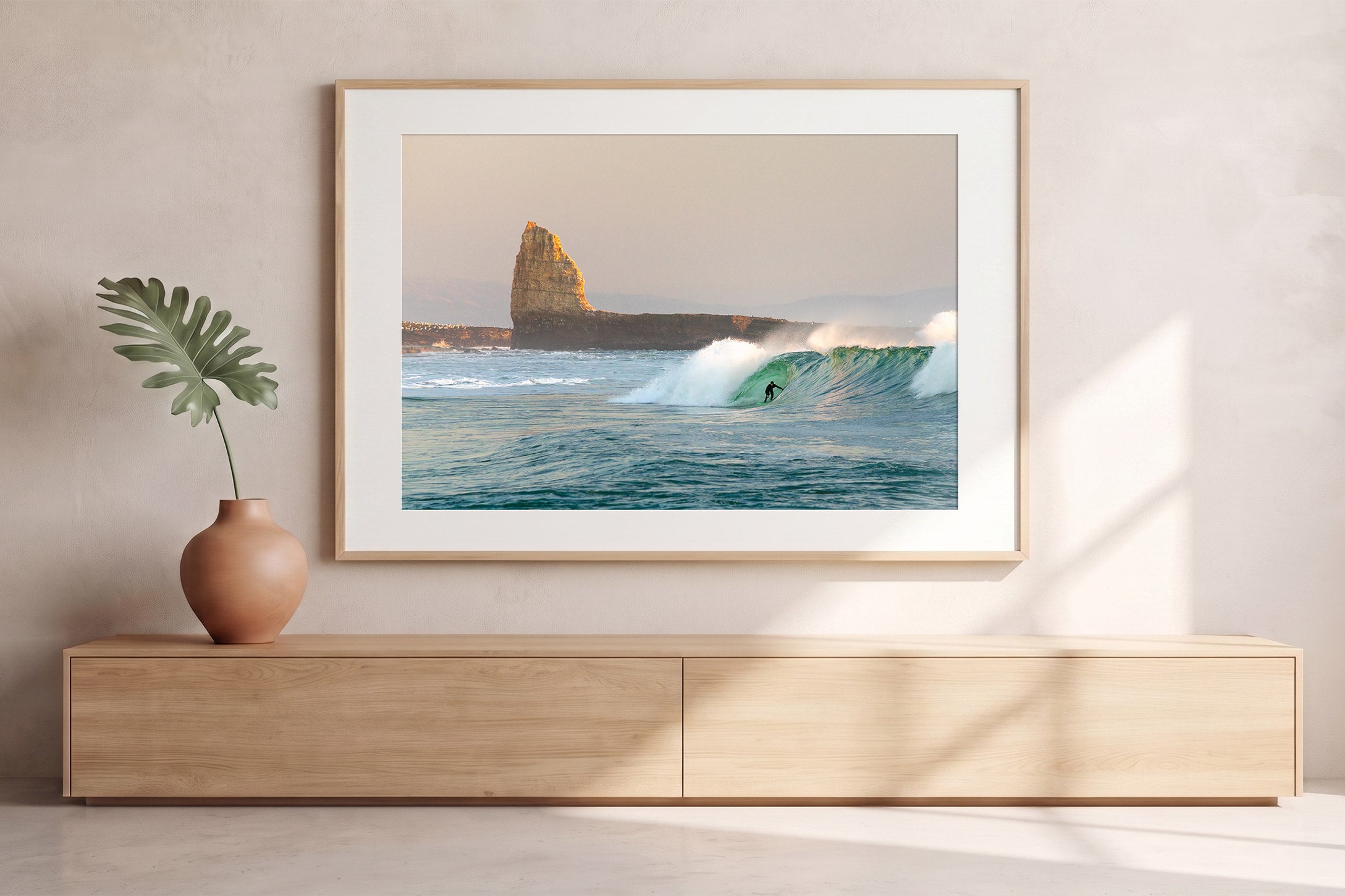 When Everything Lines Up — Santa Cruz Ocean Photograph Print